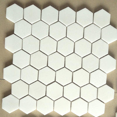 Hexagon2"/Hex.48mm marble mosaic